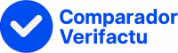 Logo comparador verifactu azul